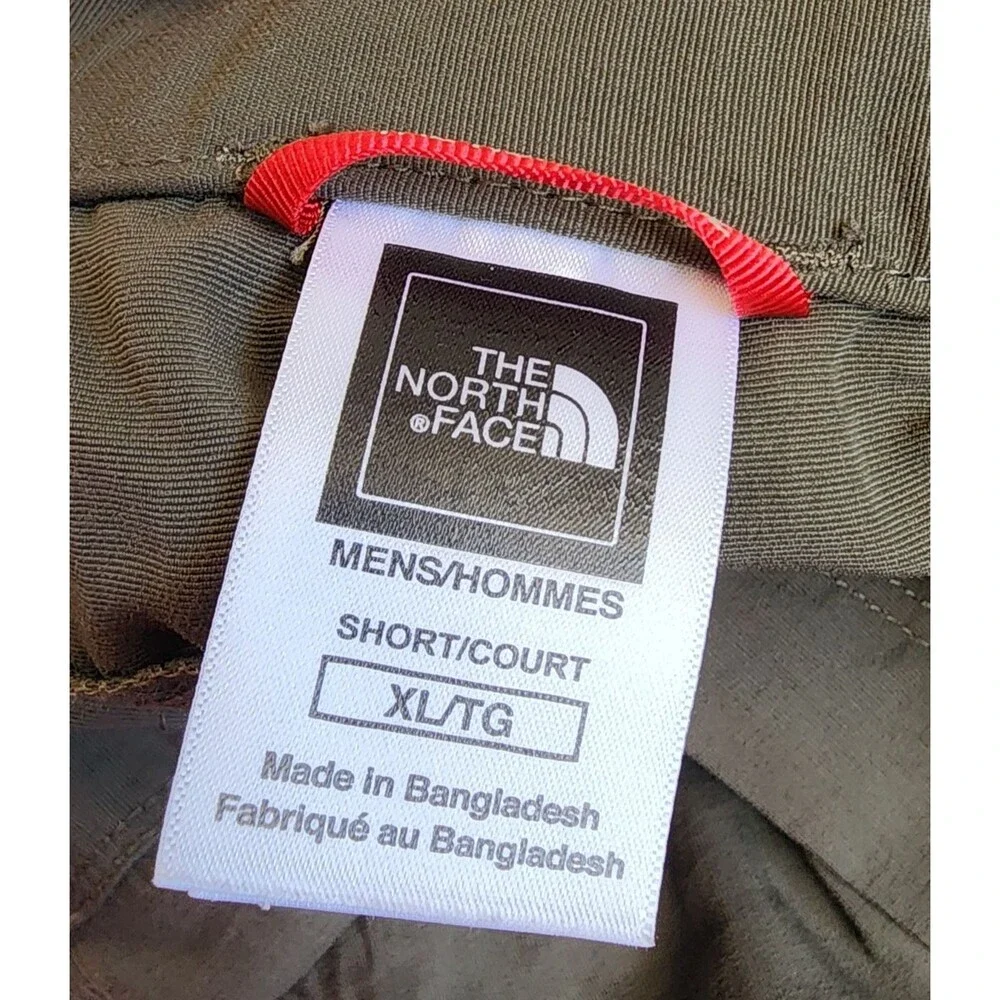 The North Face Convertible Cargo Pants Size XL Short Army Green Nylon